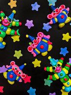 Space Clown Figurine