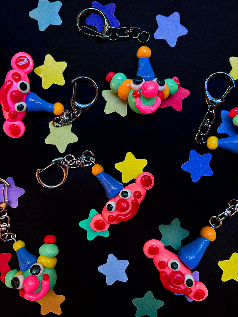 Space Clown Keychain
