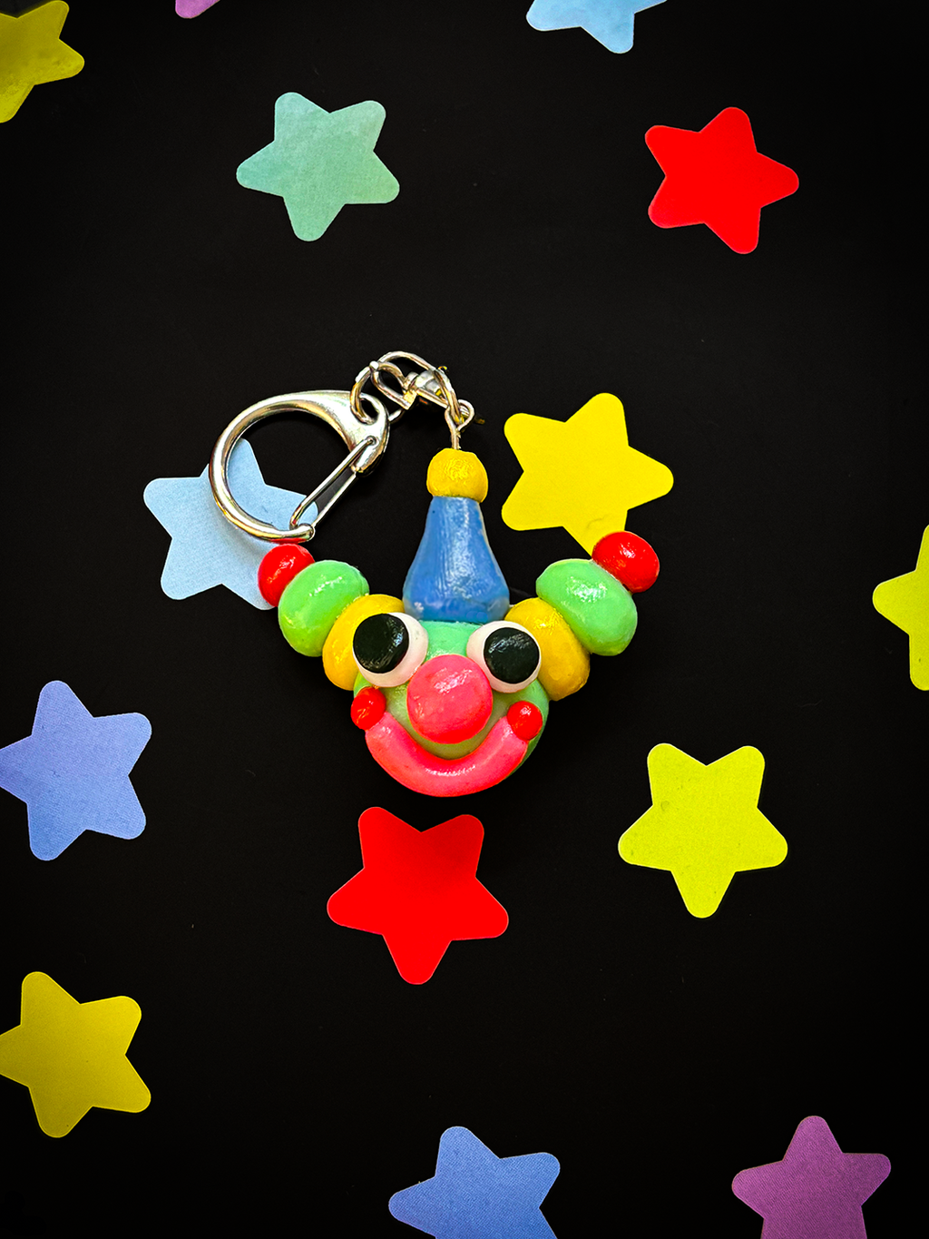 Space Clown Keychain