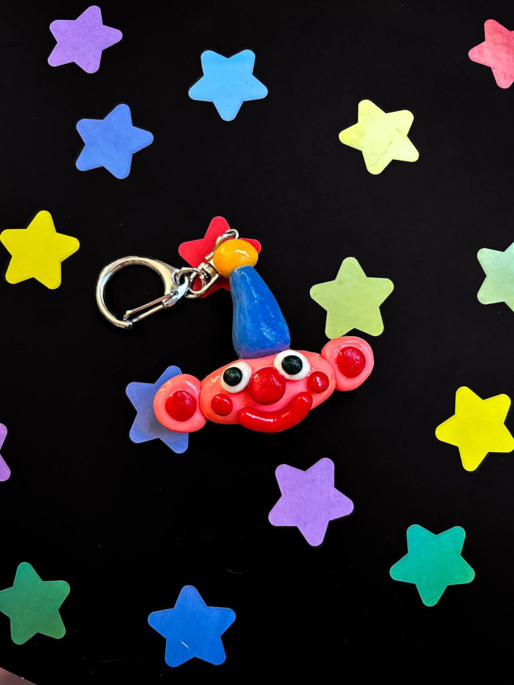 Space Clown Keychain
