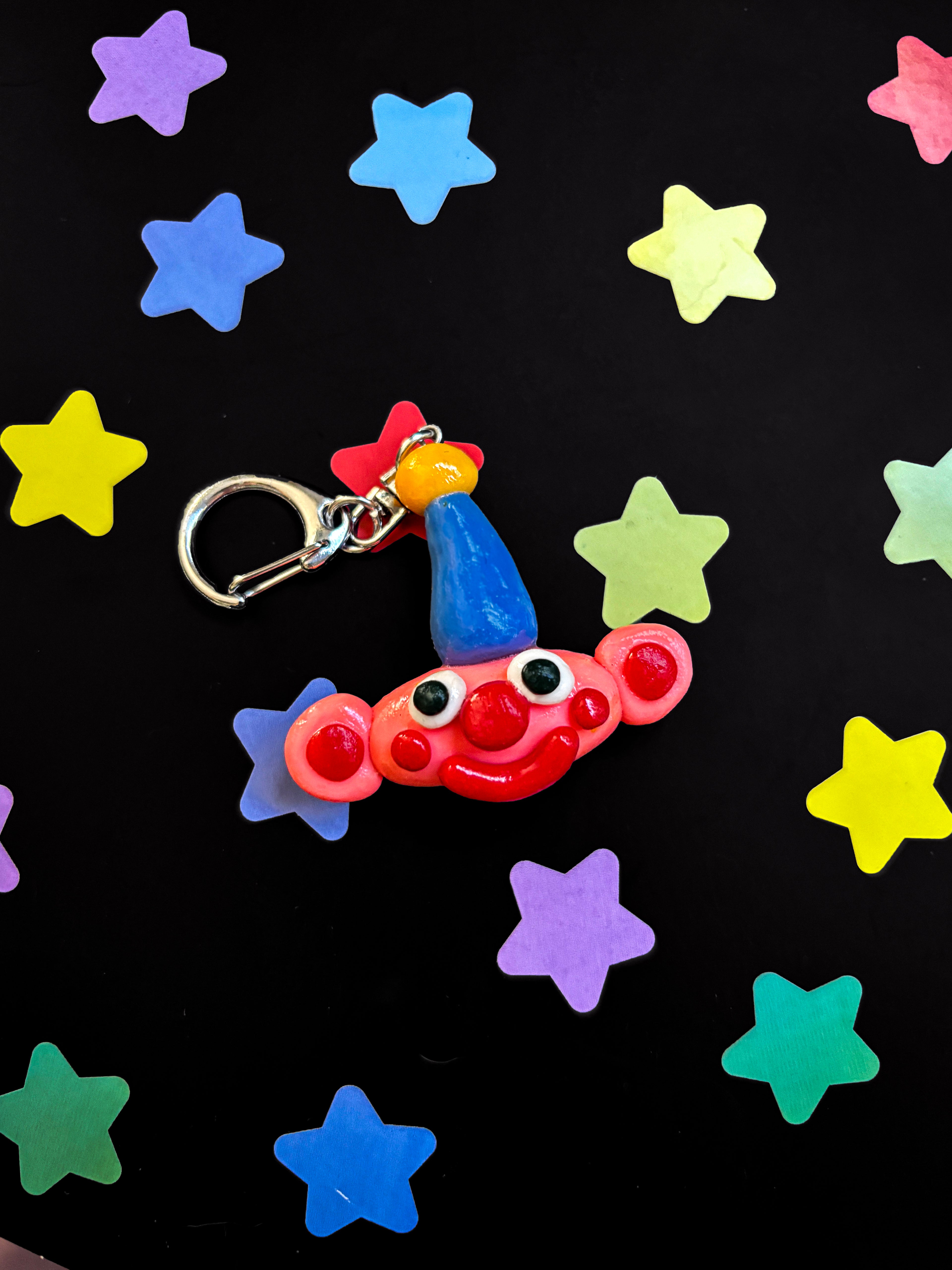 Space Clown Keychain